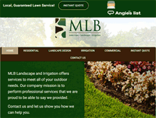 Tablet Screenshot of landscapemlb.com